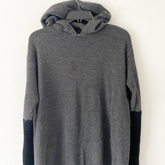 ATHLETA 100% Extra FIne Merino Wool Sweater Hoodie - Picture 2 of 12
